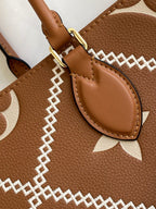Louis Vuitton M45595 Onthego MM 35cm Brown