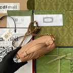 Gucci GG Marmont Mini Top Handle Bag Beige For Women, Women’s Bags 8.3in/21cm
