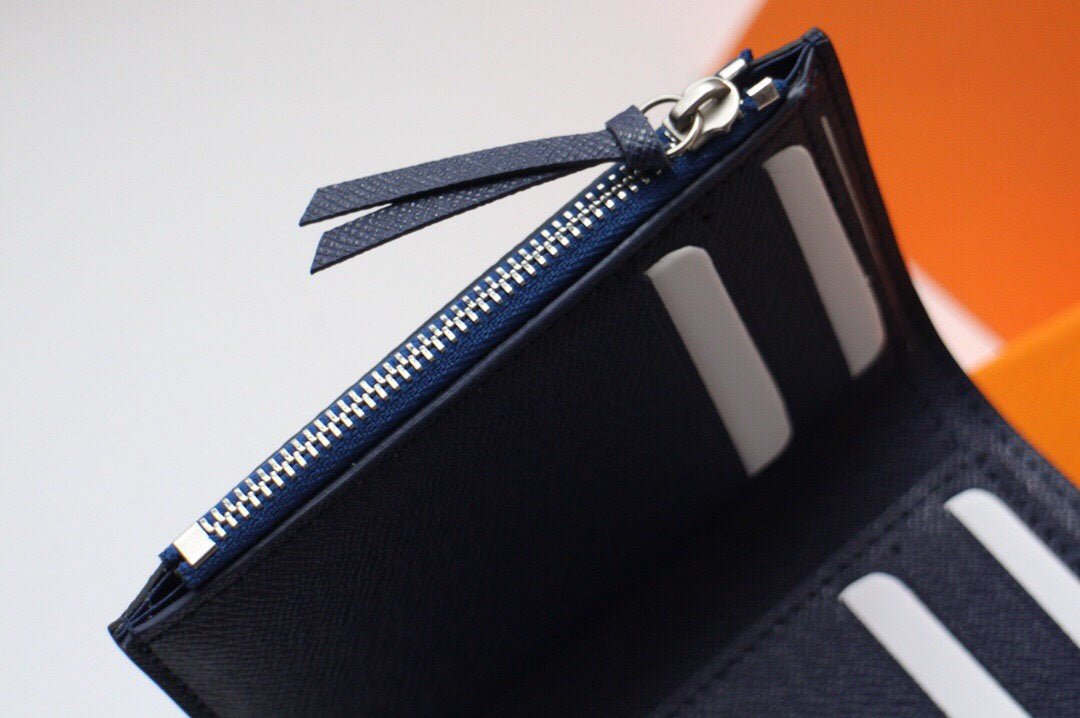 Louis Vuitton Monogram Wallet 12cm Blue