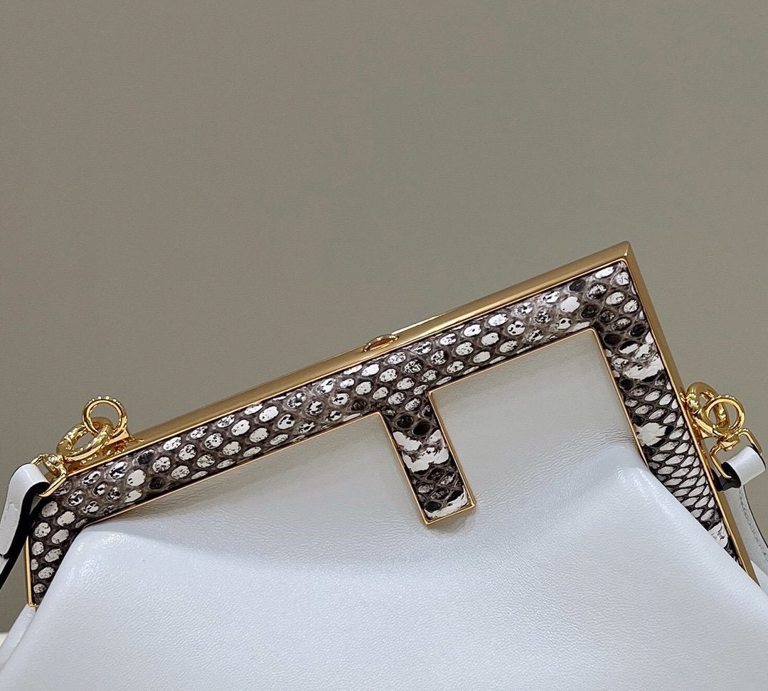 Fendi Mini Crossbody 26cm White