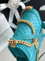 Chanel Medium Classic Flapbag 25cm Blue