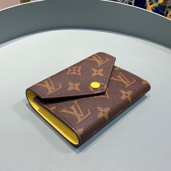 Louis Vuitton Monogram Wallet 12cm Brown