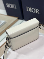 Christian Dior Paris Bag 19cm White