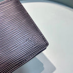 Louis Vuitton Monogram Wallet 12cm Black
