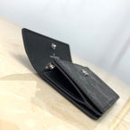 Louis Vuitton Monogram Wallet 18cm Black