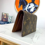 Louis Vuitton Monogram Wallet 14cm Brown