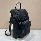 Prada x Adidas Re-Nylon And Saffiano Backpack Black For Women, Women’s Bags 17.7in/45cm – Vipfasbags