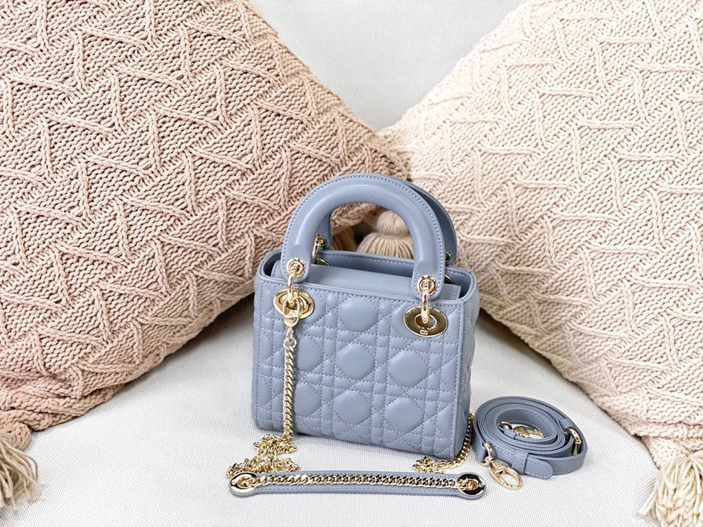 Christian Dior Blue Clutch 17cm