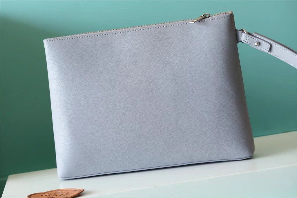 Louis Vuitton Pochette Ipad Grey Aerogram For Men, Men’s Wallet 30cm LV M81029