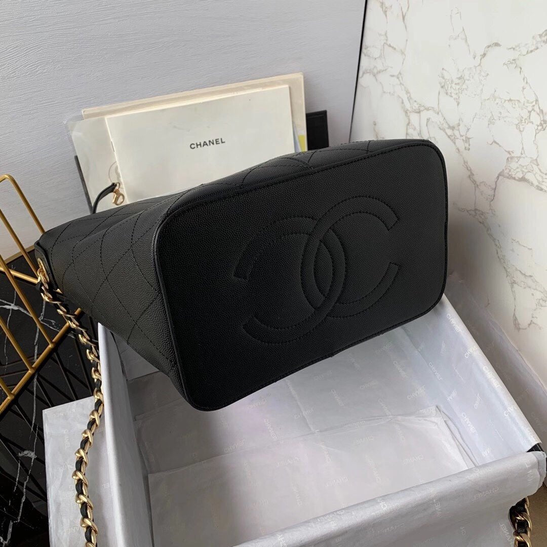 Chanel Small Shopping Bag AS2286 Black