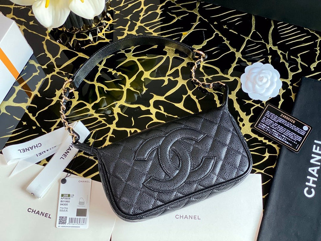 Chanel Classic Shoudlerbag 25cm Black