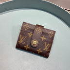 Louis Vuitton Monogram Wallet 12cm Brown