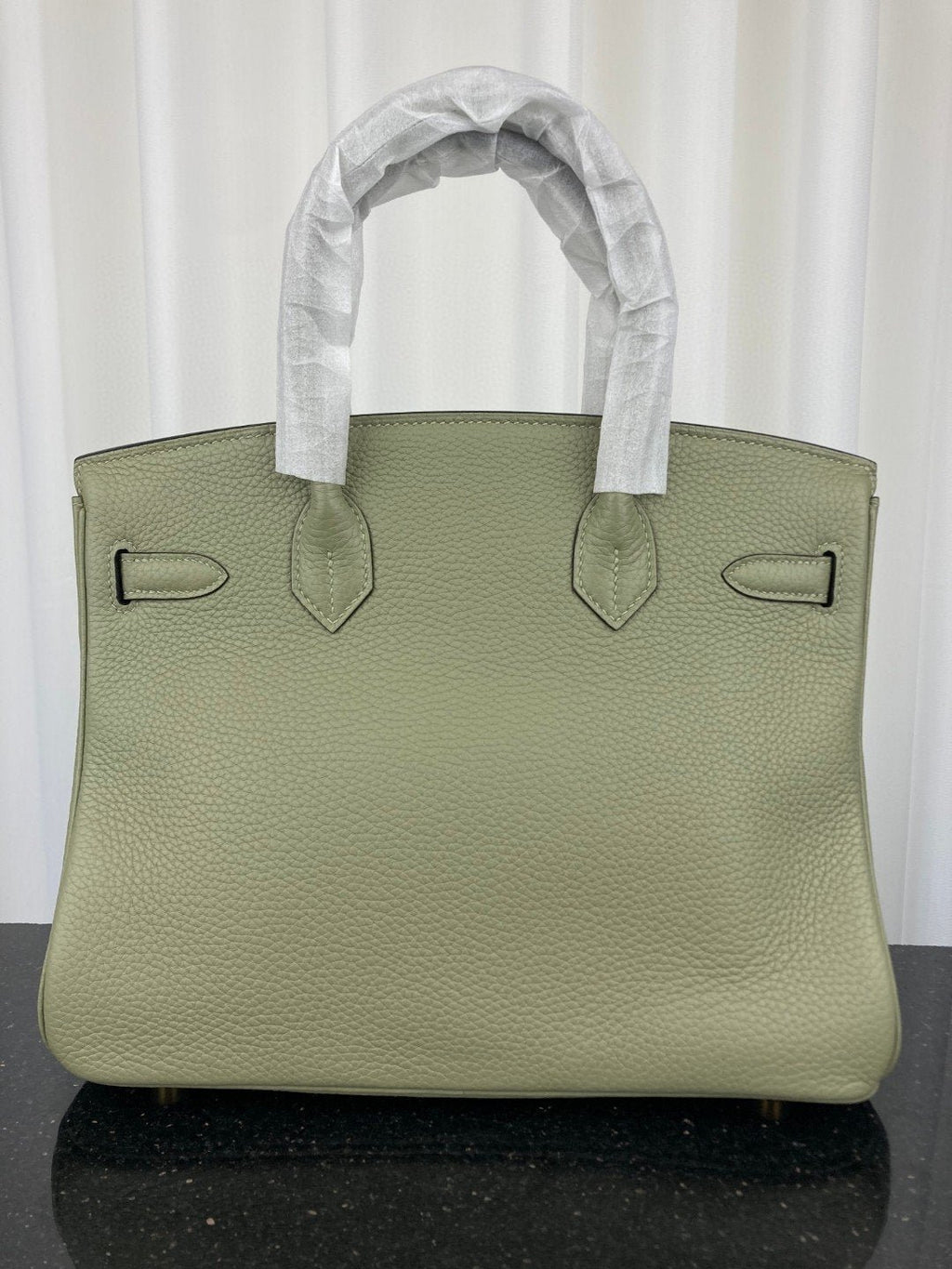 Hermes Birkin Bag 30 Green Moss Toned Hardware Bag For Women, Women’s Handbags, Shoulder Bags 11.8in/30cm