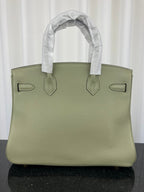 Hermes Birkin Bag 30 Green Moss Toned Hardware Bag For Women, Women’s Handbags, Shoulder Bags 11.8in/30cm
