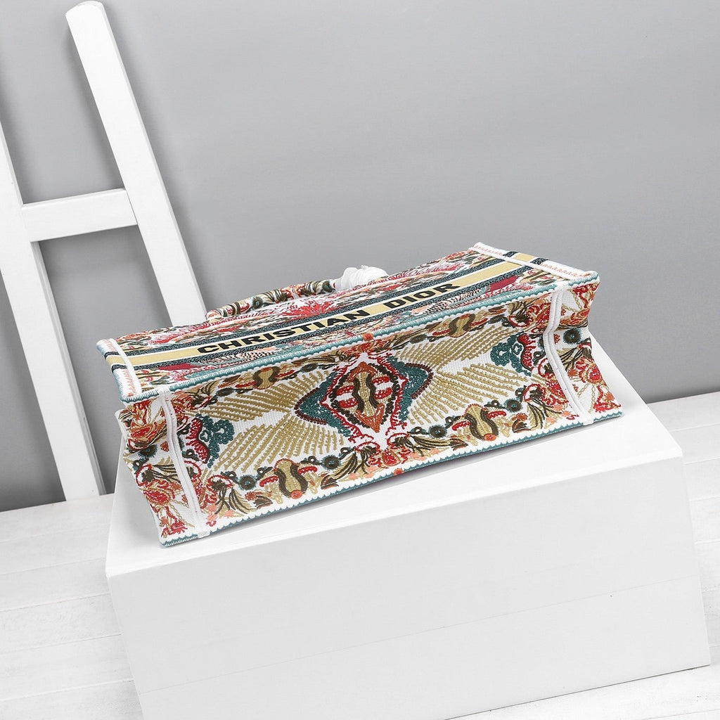 Christian Dior Multicolor Handle Bag 37cm