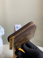 Louis Vuitton Monogram Clutch 11cm Brown