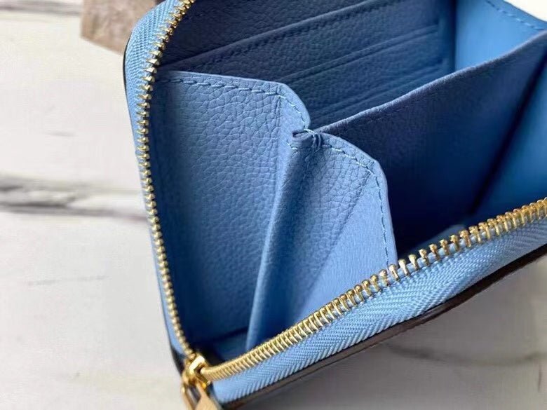 Louis Vuitton Monogram Wallet 11cm Blue