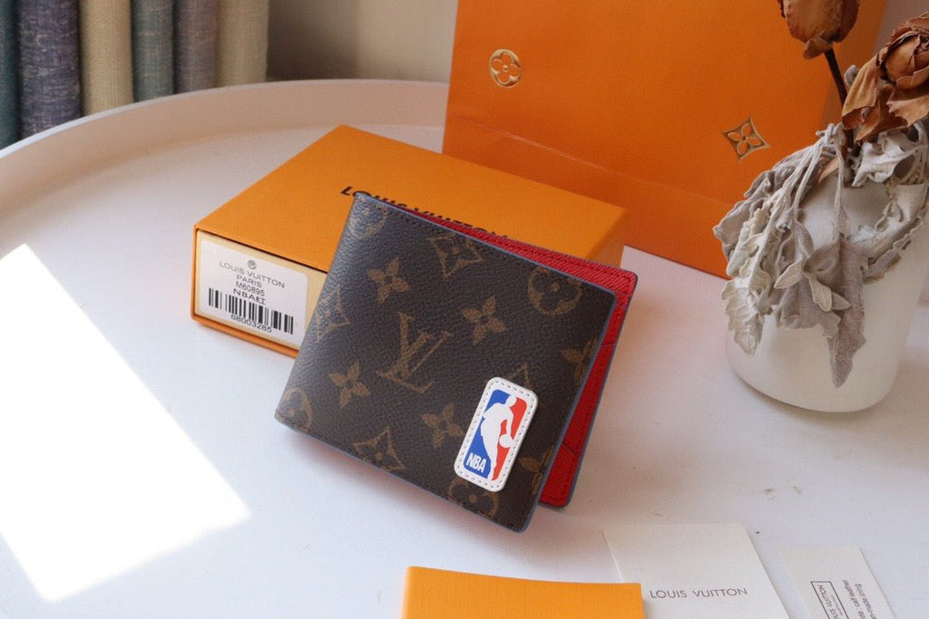 Louis Vuitton Monogram Wallet 12cm Brown