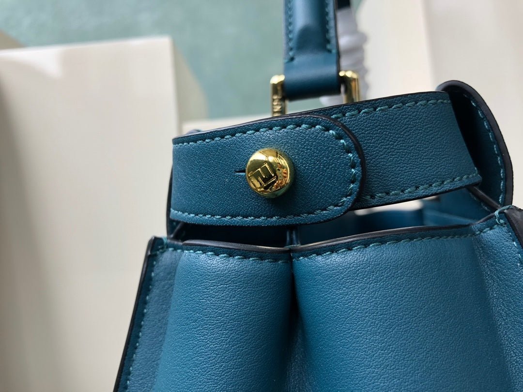 Fendi Handle Bag 32cm Blue