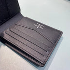 Louis Vuitton Monogram Wallet 12cm Black