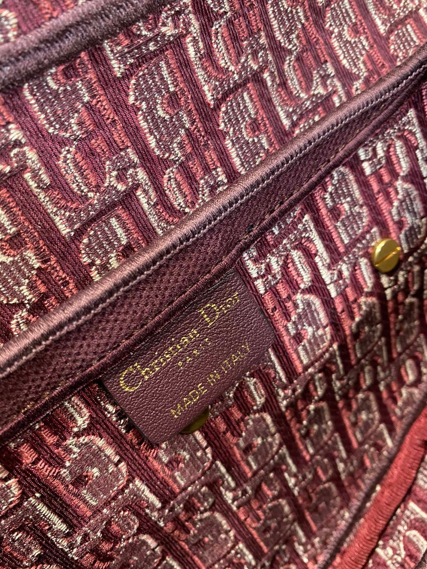Christian Dior Red Saddle Bag 25cm