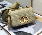 Small Dior Beige Caro Bag 20cm