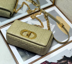 Small Dior Beige Caro Bag 20cm