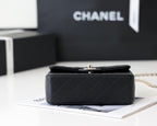Chanel Mini Flapbag With Top Handle AS2431 20cm Black