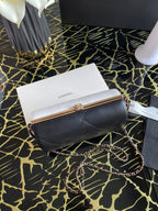 Chanel Mini Evening Bag 22cm Black And White
