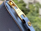 Louis Vuitton Monogram Wallet 11cm Blue