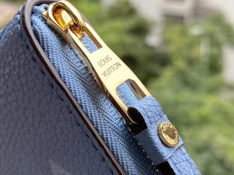 Louis Vuitton Monogram Wallet 11cm Blue