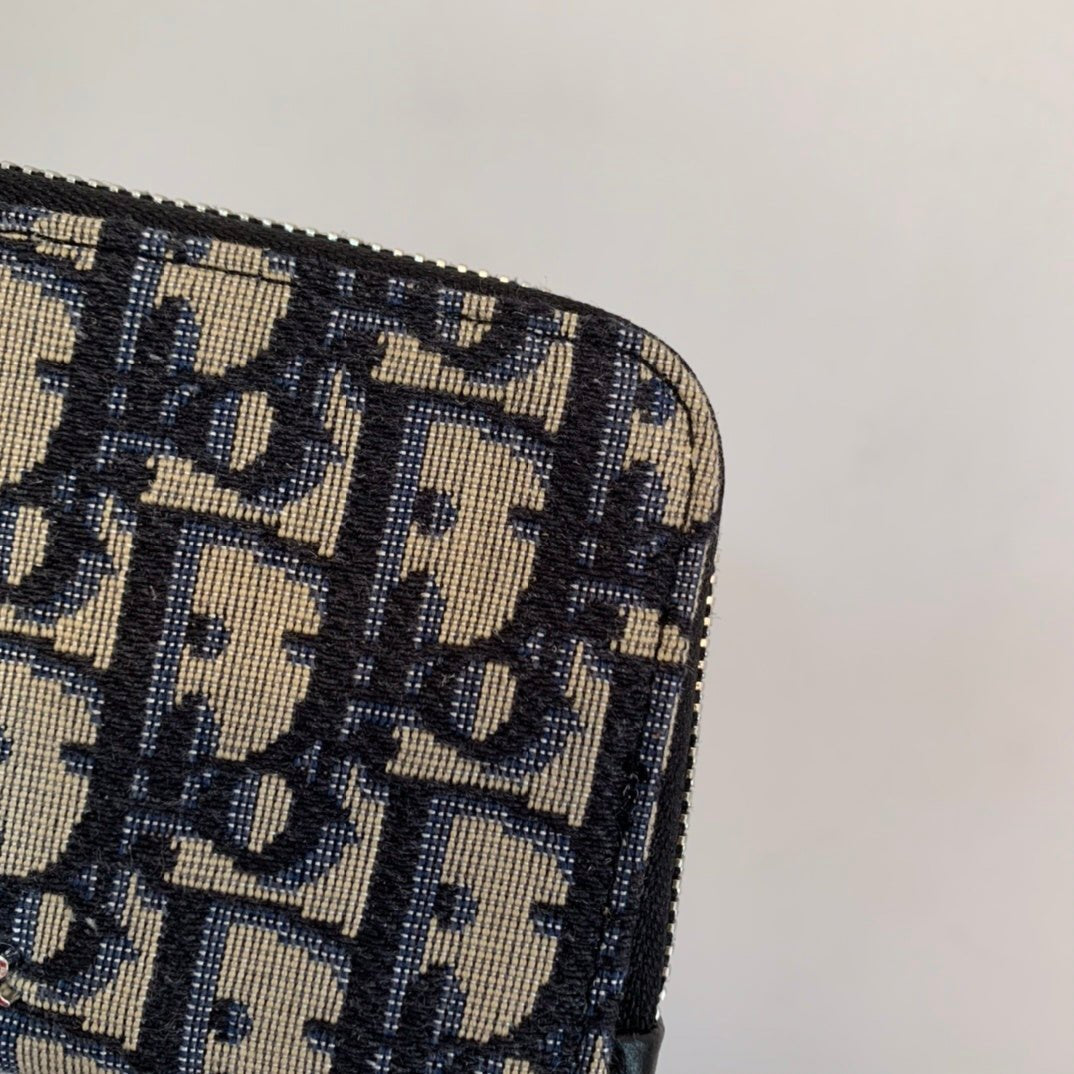 Christian Dior Oblique Begie Wallet 12cm