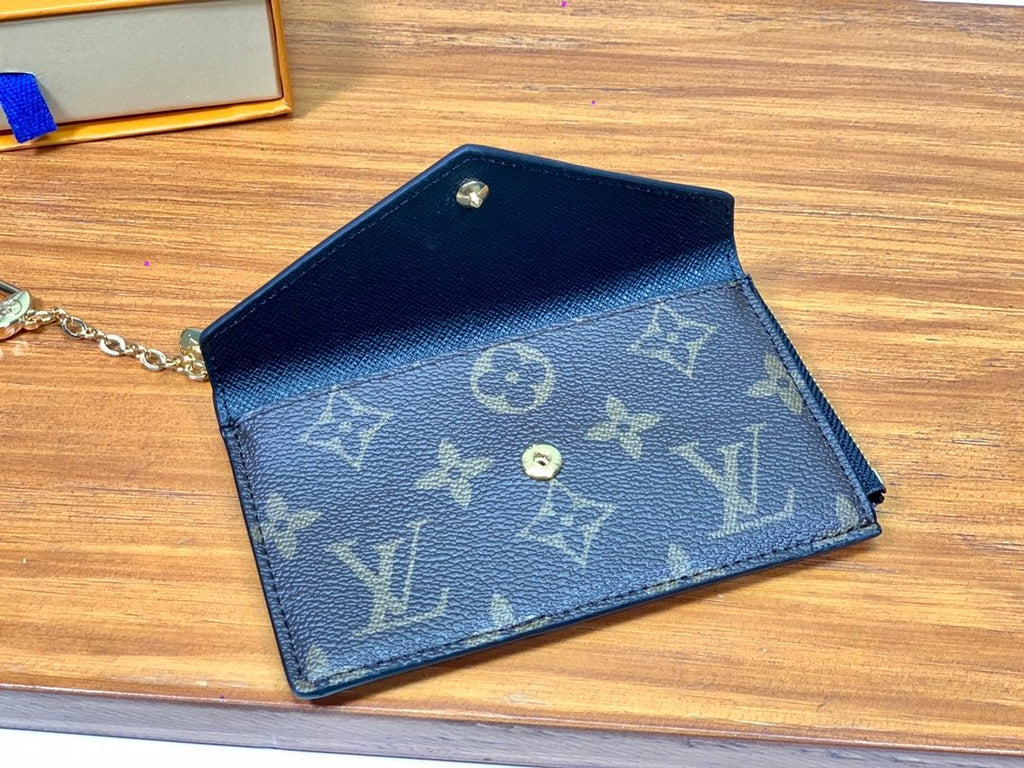 Louis Vuitton Recto Verso Monogram Wallet 13cm Black