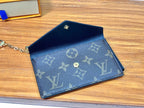 Louis Vuitton Recto Verso Monogram Wallet 13cm Black