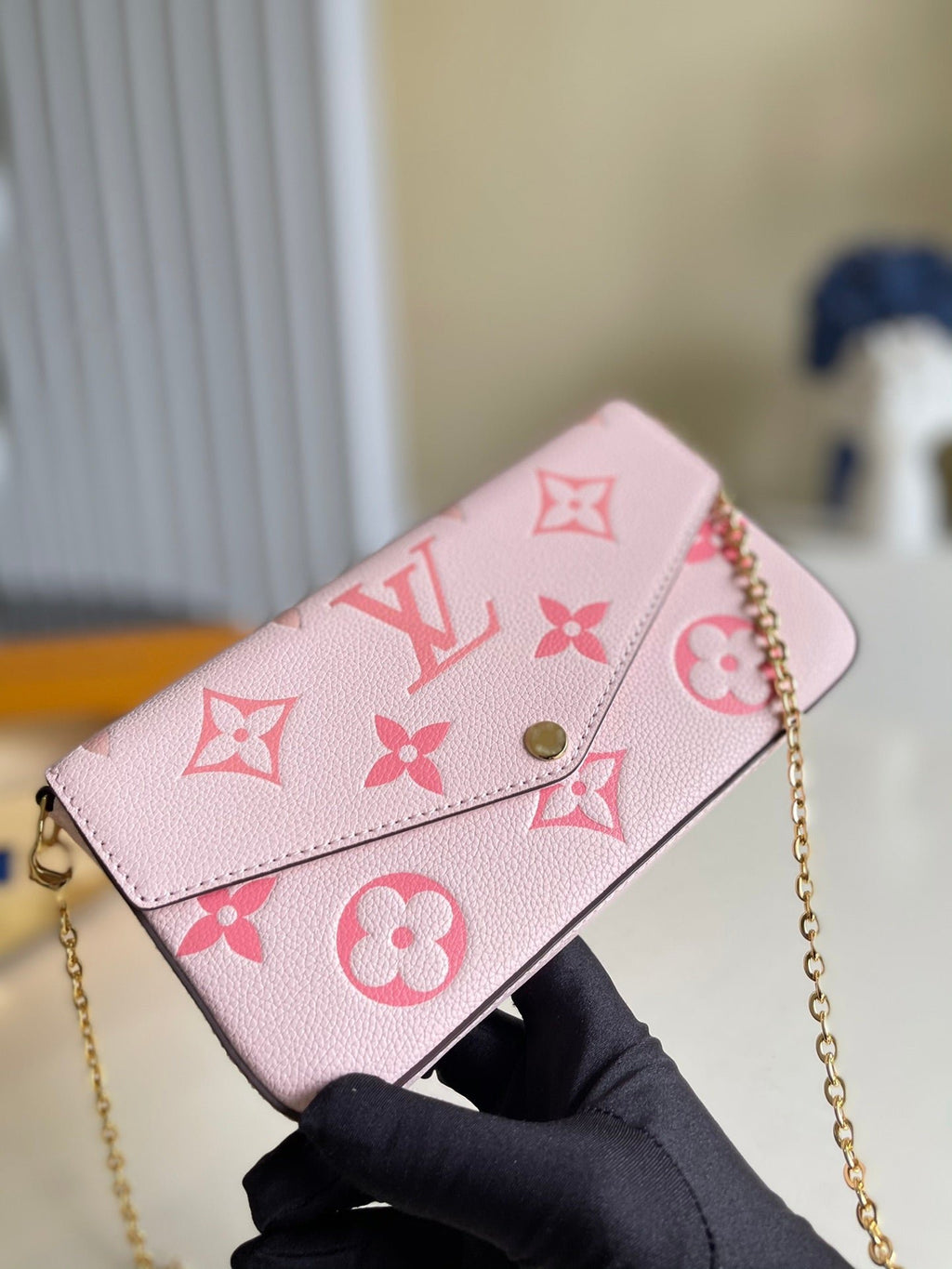Louis Vuitton Vitorine Wallet 21cm Pink
