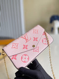 Louis Vuitton Vitorine Wallet 21cm Pink