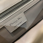 Christian Dior Medium Caro Bag 25cm Dark Grey