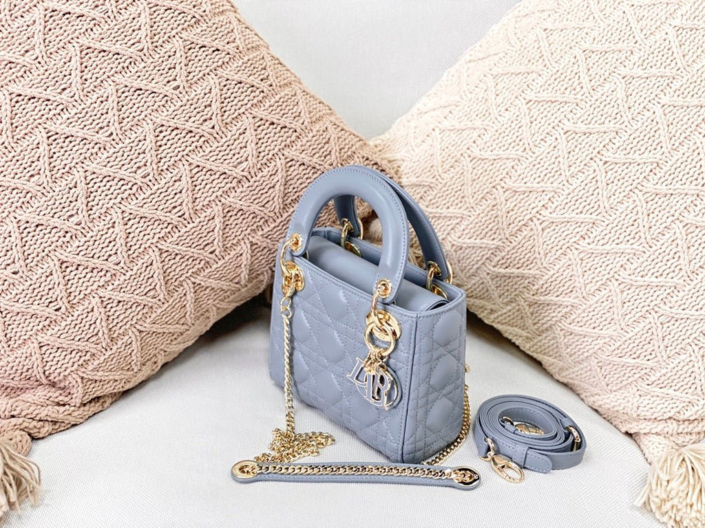 Christian Dior Blue Clutch 17cm