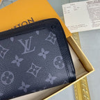 Louis Vuitton Zippy Wallet Trunk 20cm Black