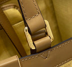 Fendi Logo Shopper Tote Bag Brown