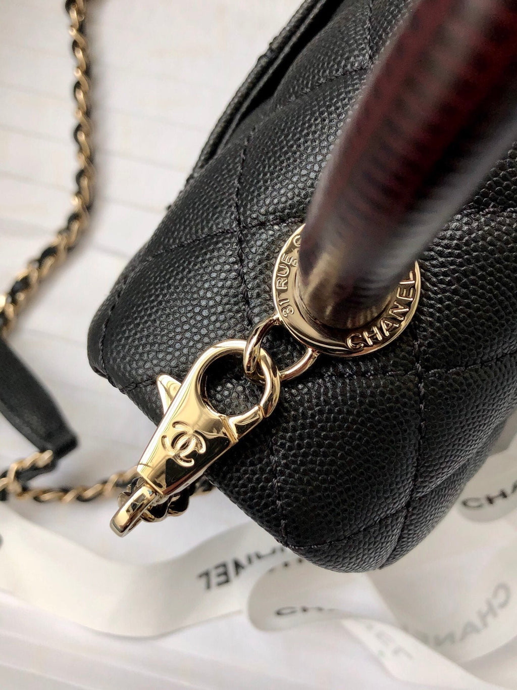 Chanel Classic Mini Flapbag 19cm Black