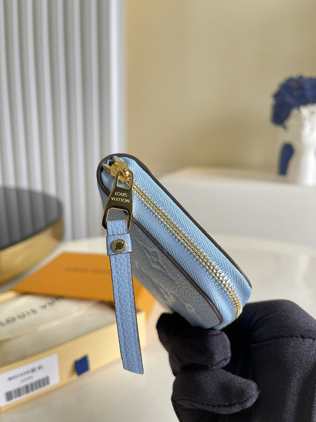 Louis Vuitton Monogram Wallet 11cm Blue