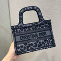 Christian Dior Mini Book Tote 23cm Leopard