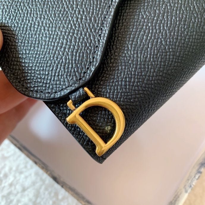 Christian Dior Black Wallet 11cm