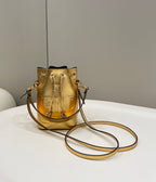 Fendi Bucket Bag Mon Tresor 18cm Gold