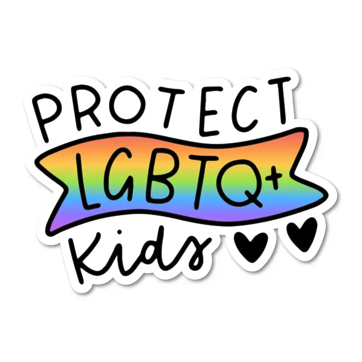 Protect LGBTQ+ Kids Waterproof Sticker  |  Featured Brand