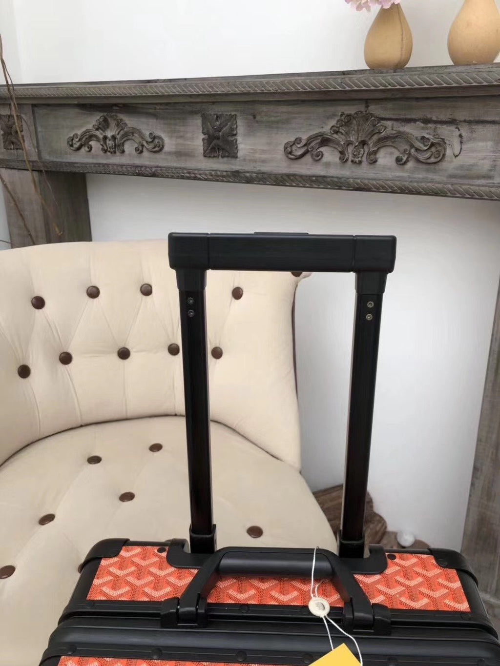 Louis Vuitton Rolling Vali In Red 20 Inch
