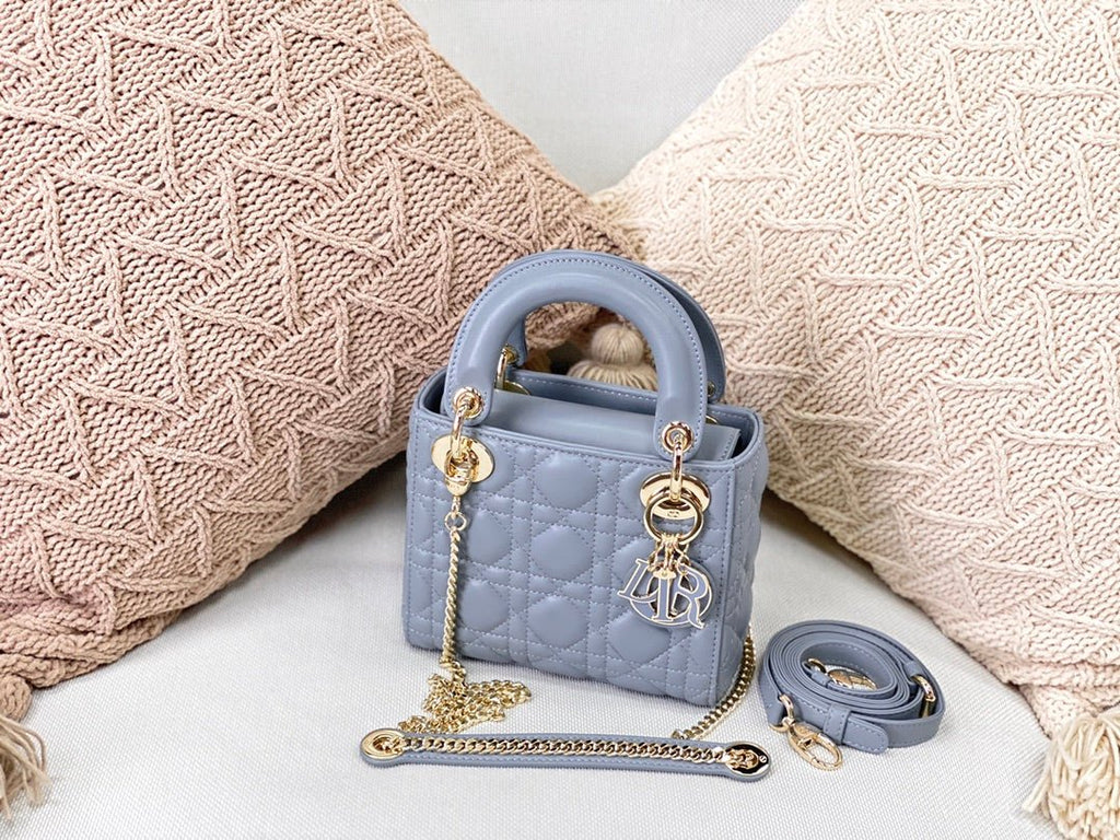 Christian Dior Blue Clutch 17cm