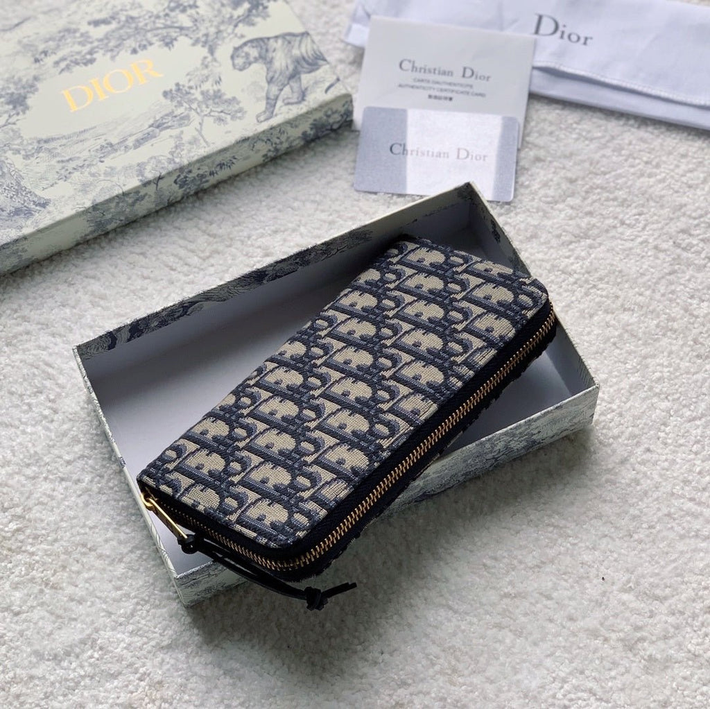 Christan Dior Blue Clutch 20cm