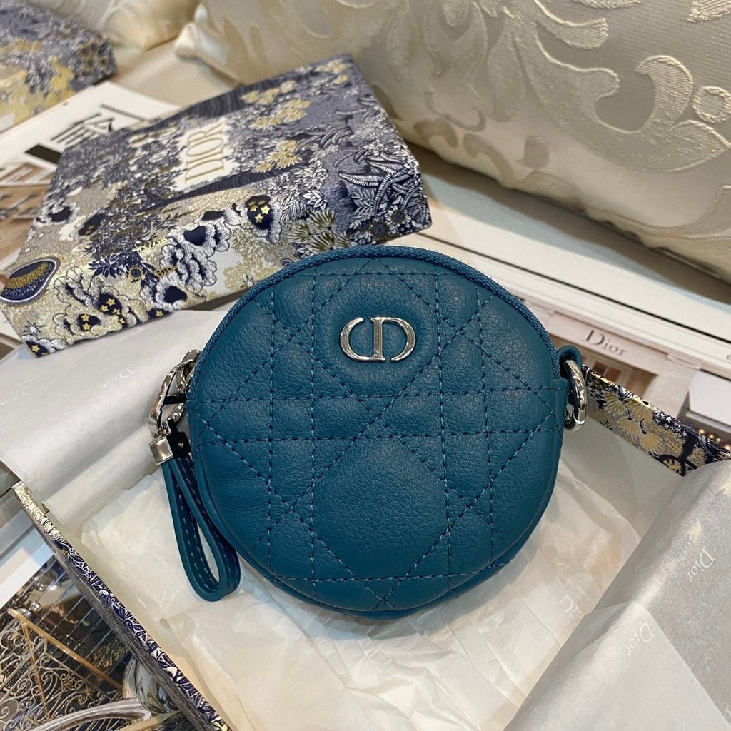 Christian Dior Blue Clutch 9cm